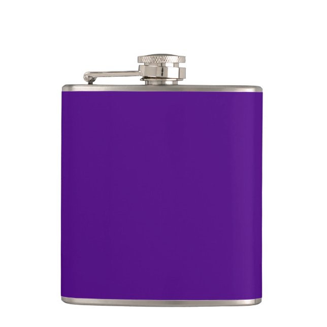 Premium Stainless Steel Hip Flask (Front)