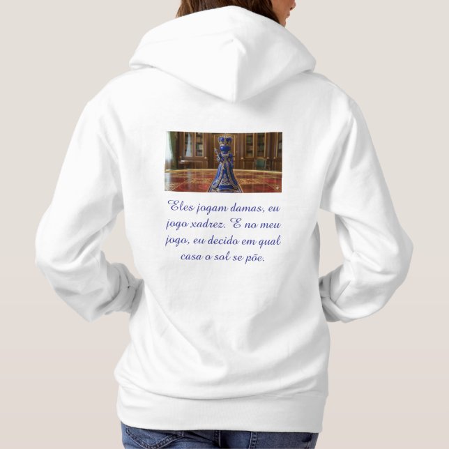 Premium Sweatshirt "Queen of Chess (Back)