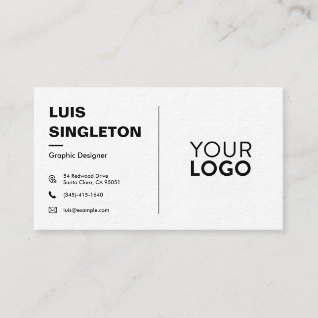 Premium Thick Business Card (Front)