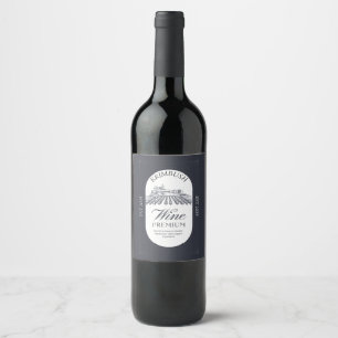 Premium Vintage Wine Bottle Labels