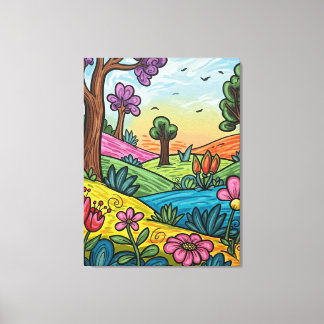 Premium Wrapped Canvas 30" x 40"