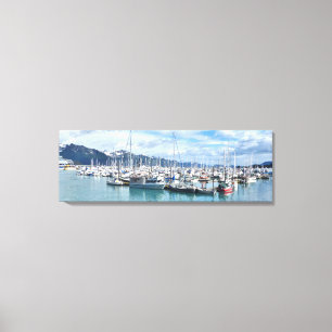 Premium Wrapped Canvas 36x12 of Homer Alaska