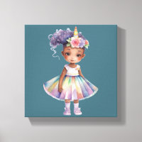 - Premium Wrapped Canvas (Gloss)