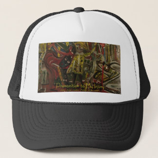 premonition to my injury trucker hat