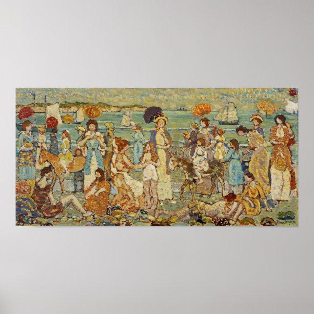 Prendergast - Beach Scene Poster (Front)