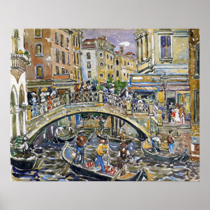 Prendergast - Canal 1912 Poster