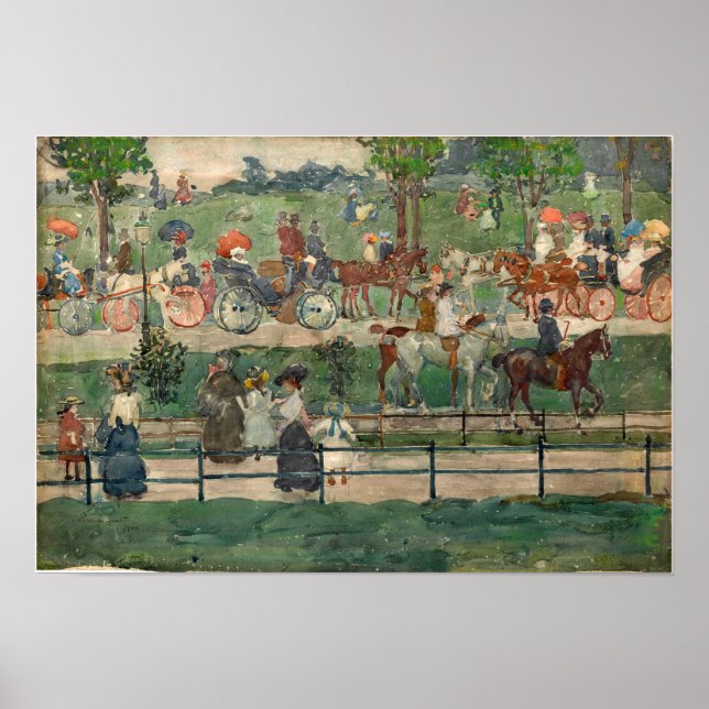 Prendergast - Central Park Poster (Front)