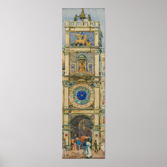 Prendergast - Clock Tower Venice Poster (Front)