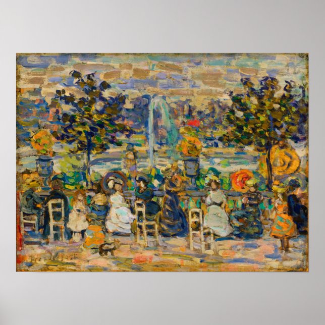 Prendergast - In Luxembourg Gardens Poster (Front)