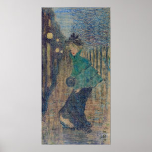 Prendergast - Lady 1891 Poster