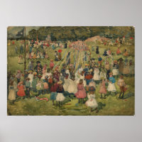 Prendergast - May Day Central Park 1901