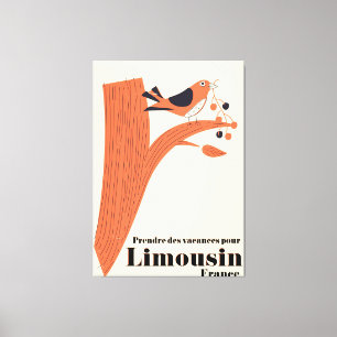Prendre des vacances pour Limousin France . Canvas Print