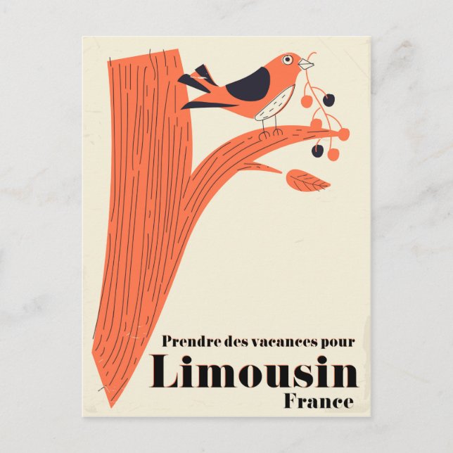 Prendre des vacances pour Limousin France . Postcard (Front)