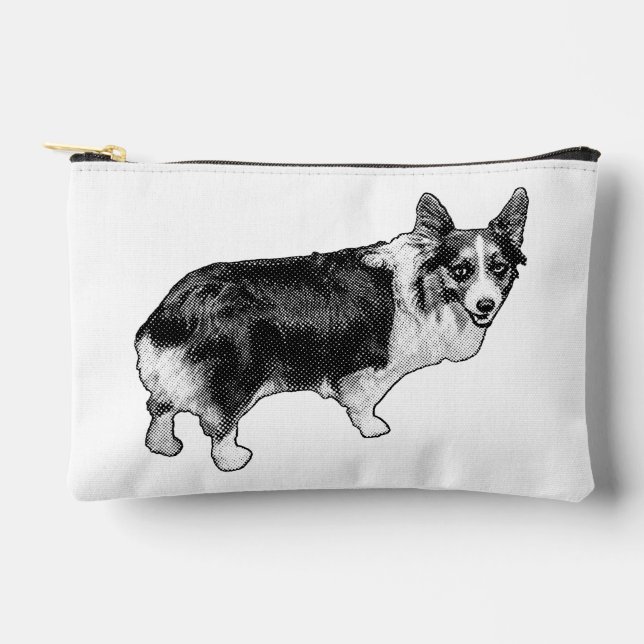 Prep-Light Corgi Pouch (Front)