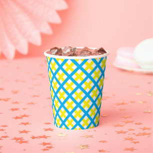 Prep Neoplaid Paper Cups