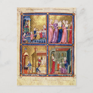 Preparations for the Passover Postcard