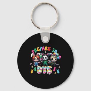 Prepare For Dye Easter Horror Characters Family Ma Key Ring
