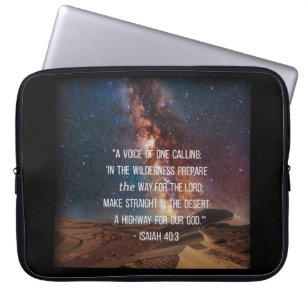 Prepare the Way Laptop Case