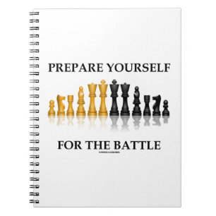 Prepare Yourself For The Battle (Chess) Spiral Notebook