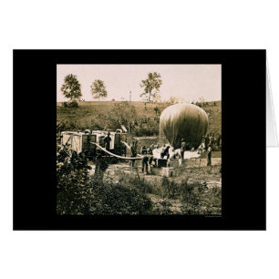 Preparing a Military Balloon, Gaines Mill, VA 1862