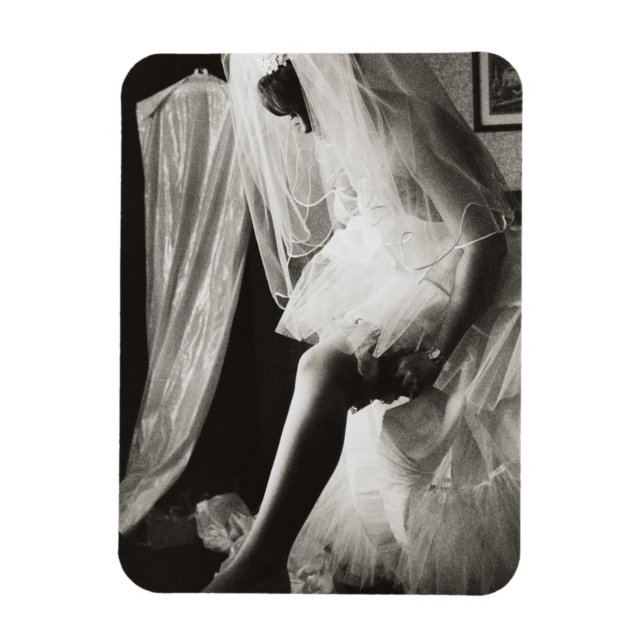 <Preparing> by Kim Koza Magnet (Vertical)