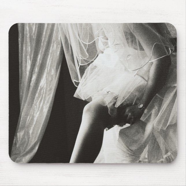 <Preparing> by Kim Koza Mouse Pad (Front)