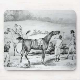 Preparing for a Race Mouse Pad