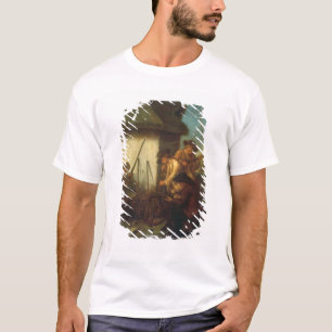 Preparing the Guns (oil on canvas) T-Shirt