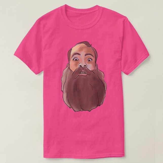 Preparty and his beard T-Shirt (Design Front)