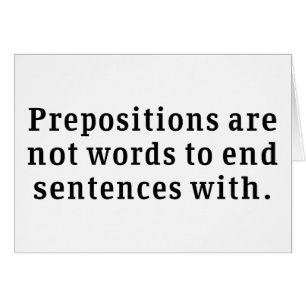 Prepositions