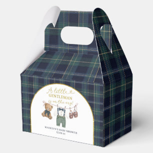 Preppy a little gentleman Baby Shower Favour Box