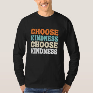 Preppy Aesthetic Anti Bullying Teacher Choose Kind T-Shirt