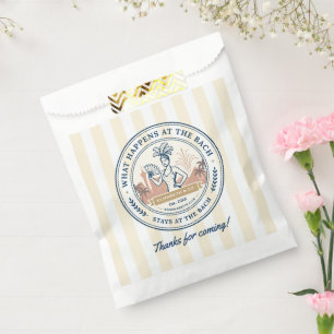 Preppy Bach Social Club Las Vegas Bachelorette Favour Bags