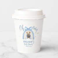Preppy Bear Overalls Boy Casual Baby Shower