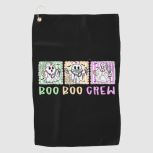 Preppy Boo Crew Nurse Halloween Costume Women Men  Golf Towel