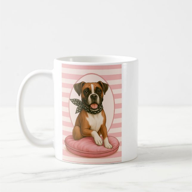 Preppy Boxer Life Mug (Left)