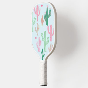 Preppy Cacti Pickleball Paddle