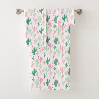 Preppy Cacti Towel Set