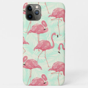 Preppy Chic Elegant Pink Flamingo Pattern Case-Mate iPhone Case