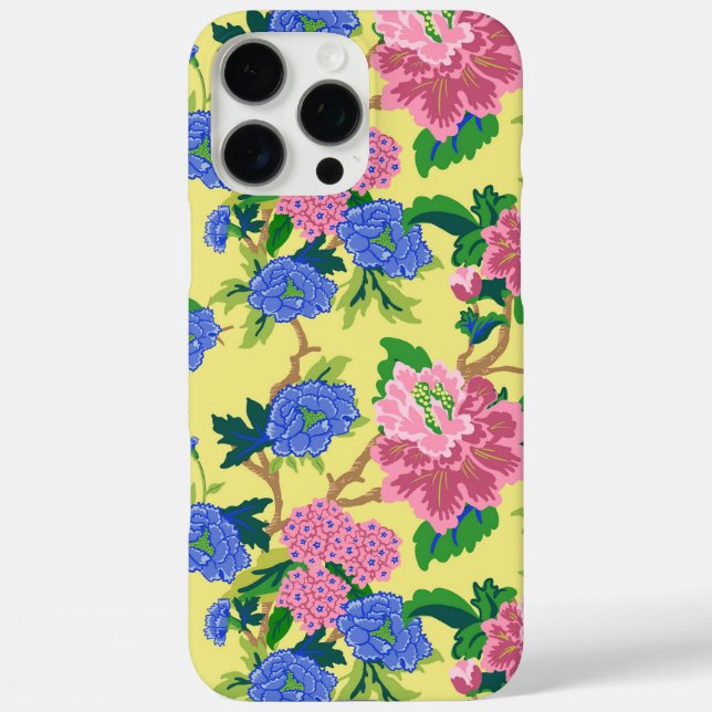 Preppy Chinoiserie Floral Case-Mate iPhone Case (Back)