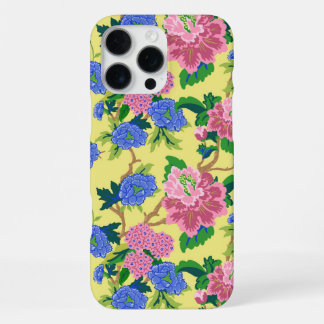 Preppy Chinoiserie Floral iPhone 16 Pro Max Case
