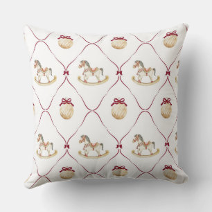 Preppy Christmas Cushion
