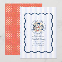 Preppy Coastal Tinis & Bikinis Beach Bachelorette