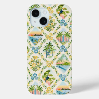 Preppy Collage, Trendy Summer Collage Phone case