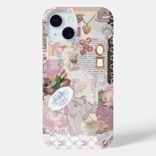 Preppy Collage, Trendy Summer Collage Phone case