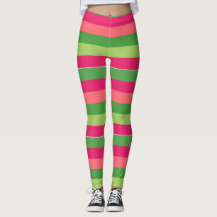 Preppy colour leggings