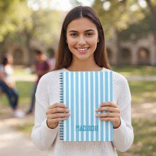 Preppy Gift Girls, Personalised Notebook, Cute Notebook