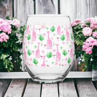 Preppy Giraffes Cosmopolitans