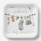 Preppy Golf Baby Shower Clothesline