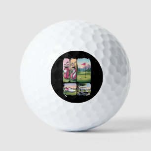 Preppy Golf Funny Golfing Lover Season Tournament Balls
